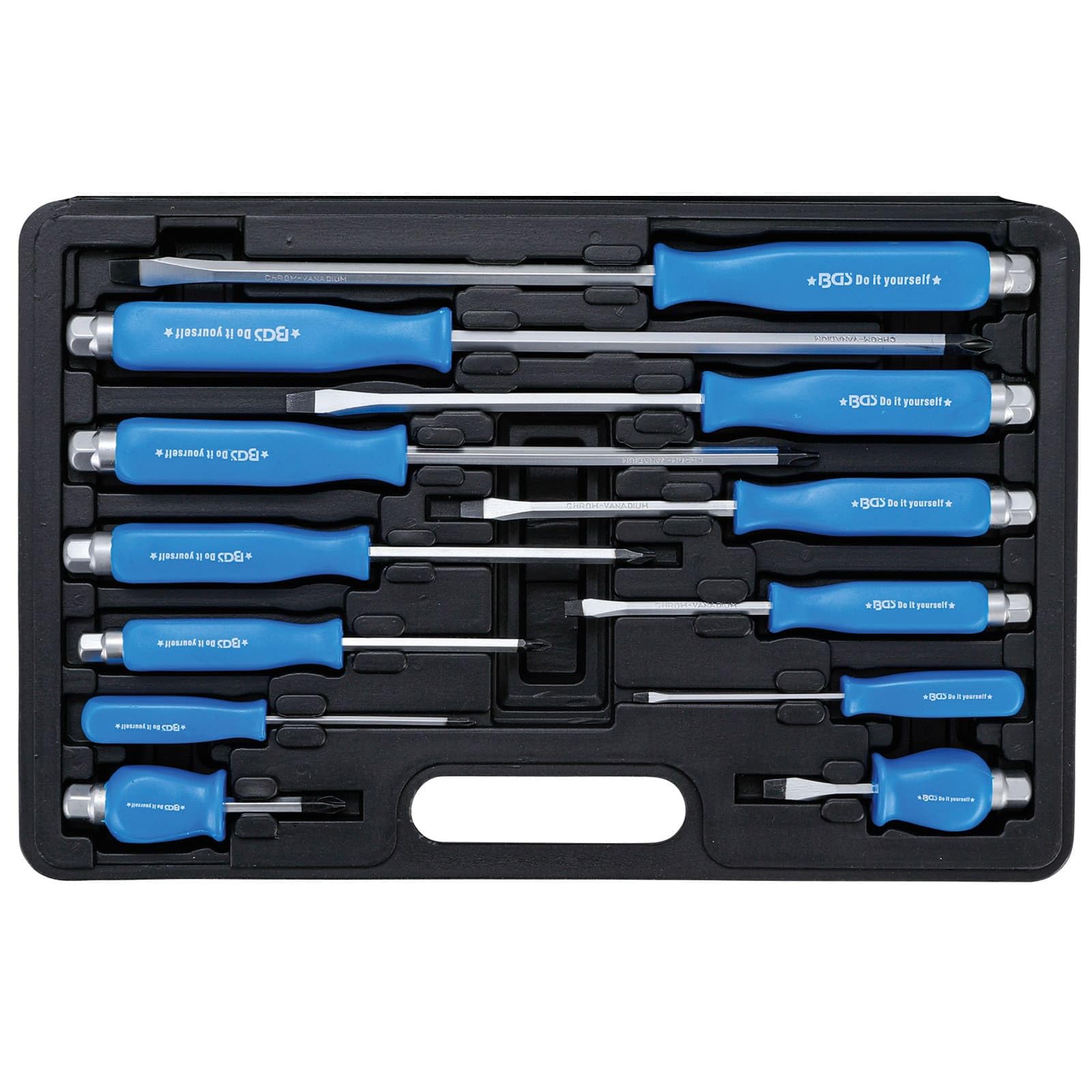 BGS Diy 7890 | Screwdriver Set | 12 pcs.