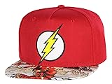 DC Comics Flash Hat Kids Embroidered Logo Photoreal