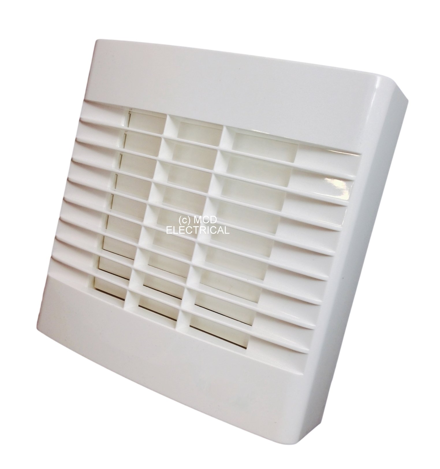 Airvent 459309A 100MM 4" Bathroom Extractor Fan With Timer And Automatic Shutters, White