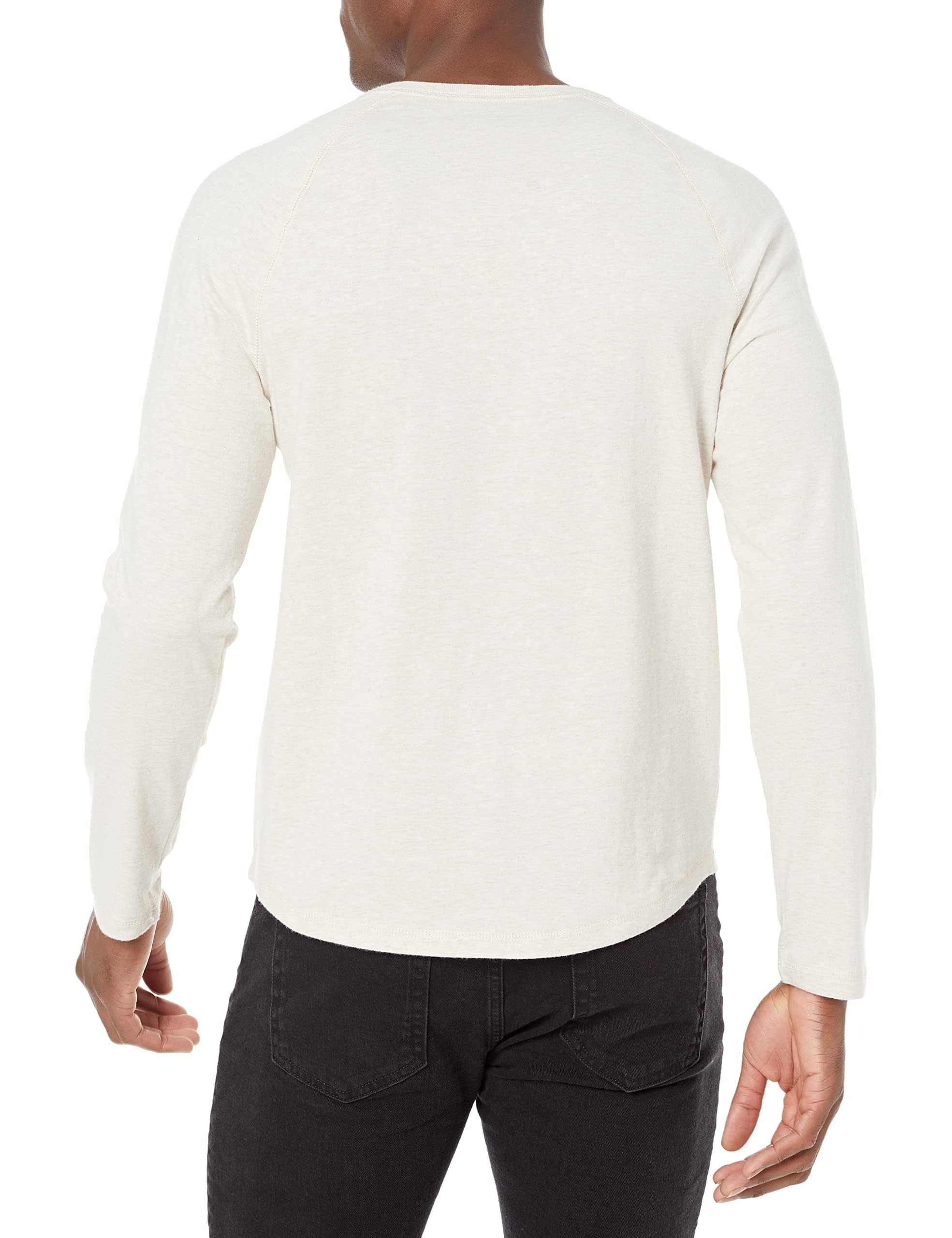 Amazon Essentials Men's Slim-Fit Long-Sleeve Henley Shirt