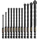 Concrete Drill Bit Set 12PCS - Masonry Drill