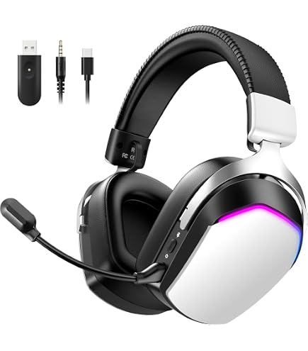 Amazon.com: VersionTECH. Wired Gaming Earbuds with Detachable ENC