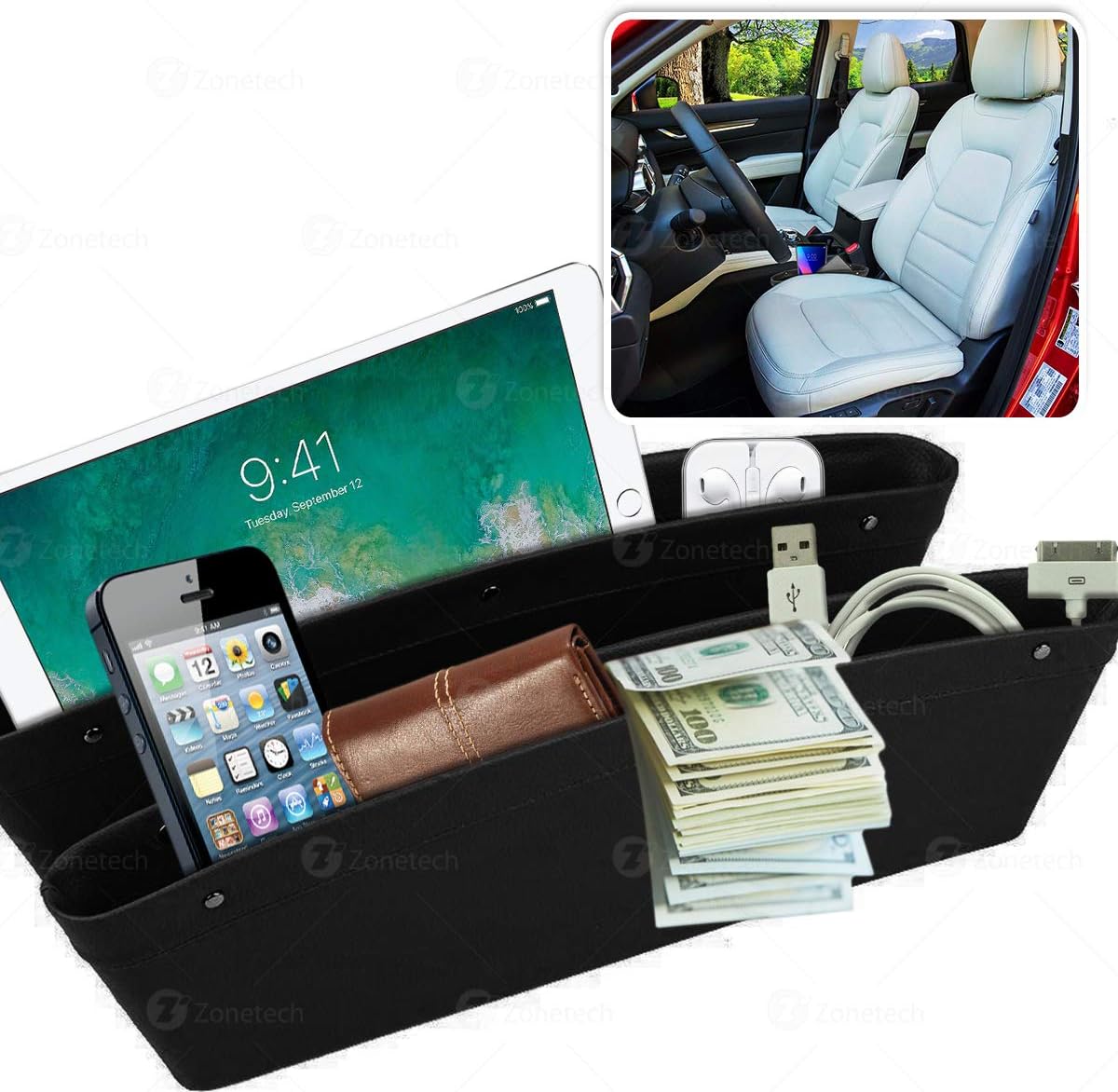 Best drop stop – the original patented car seat gap filler