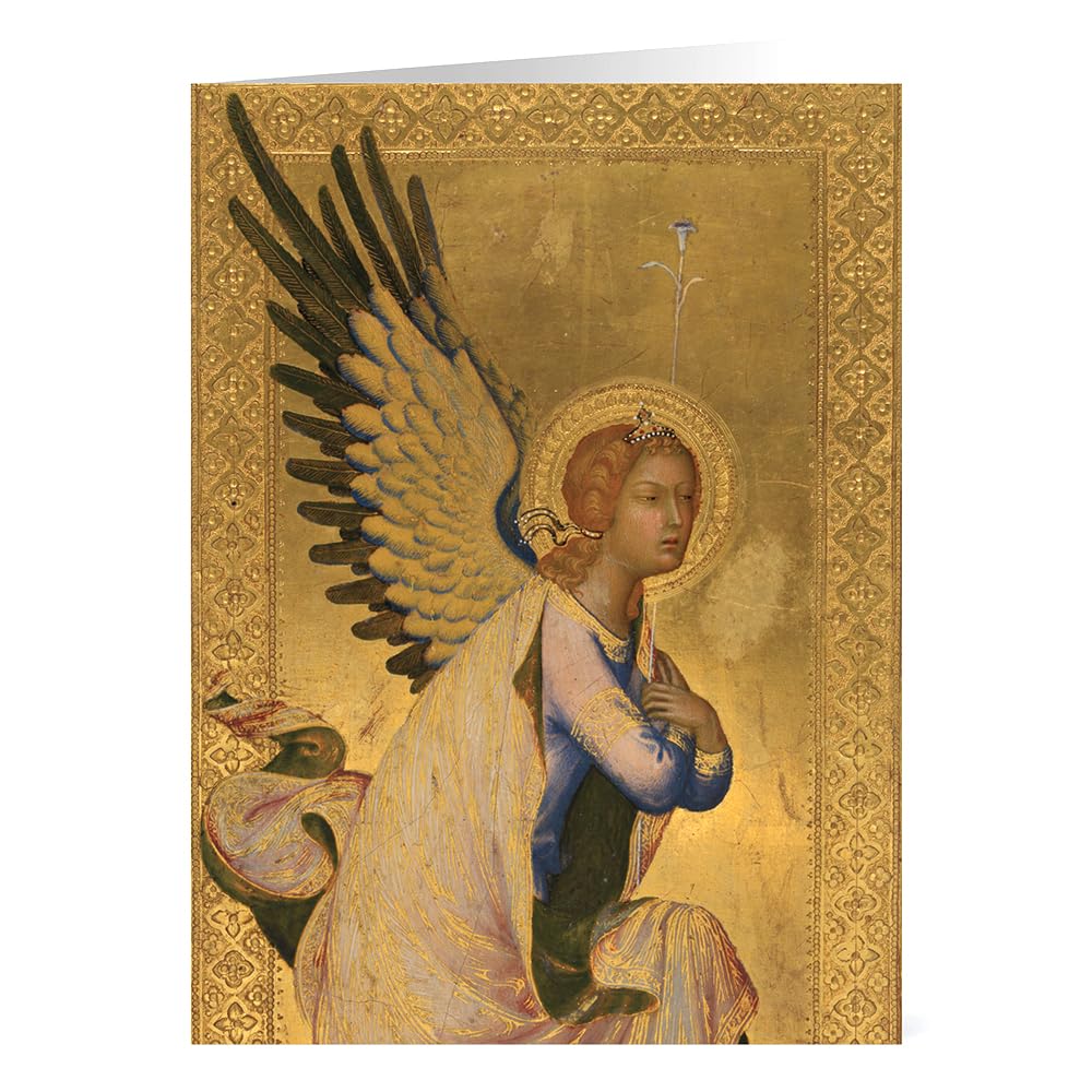 Photo 1 of Religious Christmas Cards 15 Boxed Cards with Envelopes, Christian Holiday Cards to Send Happy Christmas Greetings, Metropolitan Museum of Art Angel