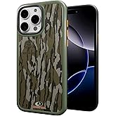 cellhelmet Fortitude Case | iPhone 16 Pro Max | MagSafe Compatible | Drop Test Certified | Shockproof, Durable Mossy Oak Bottomland Camo Case
