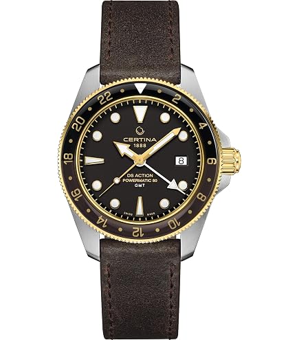 Amazon.com: Certina, Mens, DS 8 Chronograph Moon Phase, Stainless