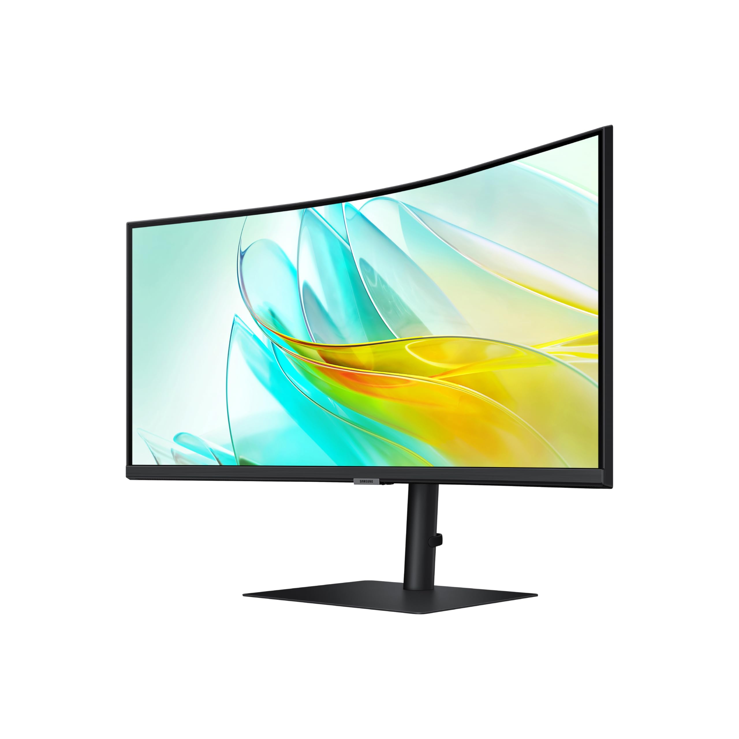 Samsung 34” ViewFinity S65UC, Ultra-WQHD, 100Hz, AMD FreeSync™ HDR10, KVM Switch Built in Speakers with USB-C Curved Monitor, LS34C654UANXGO, 2025