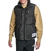 Champion Mens Puffer Vest With Logo