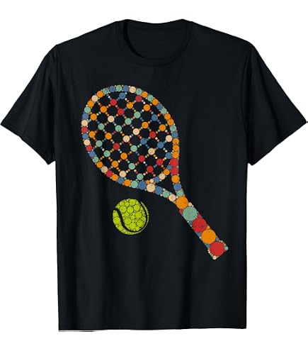 Amazon.com: Tennis T Shirt Women Men Kids | Rackets & Balls Cool