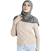 Xirhoot Premium Jersey Hijab Scarf for Women - Muslim Head Scarf