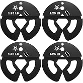 Yes4All 1.25Lb Dumbbell Fractional Weight Plates 2 Pieces/4 Pieces | Micro-Loading Design, Small Weight Increases, Flexible Progression, Multiple Weight and Set Options