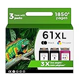 Relcolor Compatible 61XL Ink Cartridge Replacement