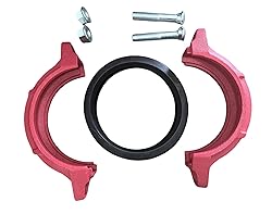 4 Inch (NPS 4") Flexible Grooved Coupling - Ductile