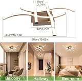 TYCOLIT LED Ceiling Light 4 Boards 24W 2400 Lumen 3500K Warm White Modern view 2