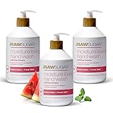 RAW SUGAR Moisture Loving Hand Wash, 16.9 Fl Oz