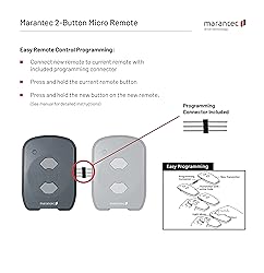 Marantec(315 MHz) 2-Button Micro Garage Door Opener