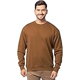 Fruit of the Loom Men's Eversoft Fleece Crewneck Sweatshirts, Moisture Wicking & Breathable, Sizes S-4x