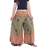 Lannaclothesdesign Palazzo Pants for Women Wide Leg Boho Harem Yoga Pants S M L XL Sizes