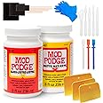 Mod Podge Bundle, 8 Ounce Gloss and Matte Medium Waterproof Sealer, Pixiss Accessory Kit with Foam Brushes, Gloves, Glue Spreaders and More 8oz