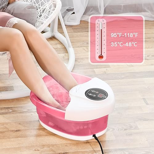 vibrating massage roll pillow Foot spa bath massager with heat