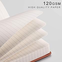 EMSHOI Lined Journaling Notebooks - 120gsm Thick