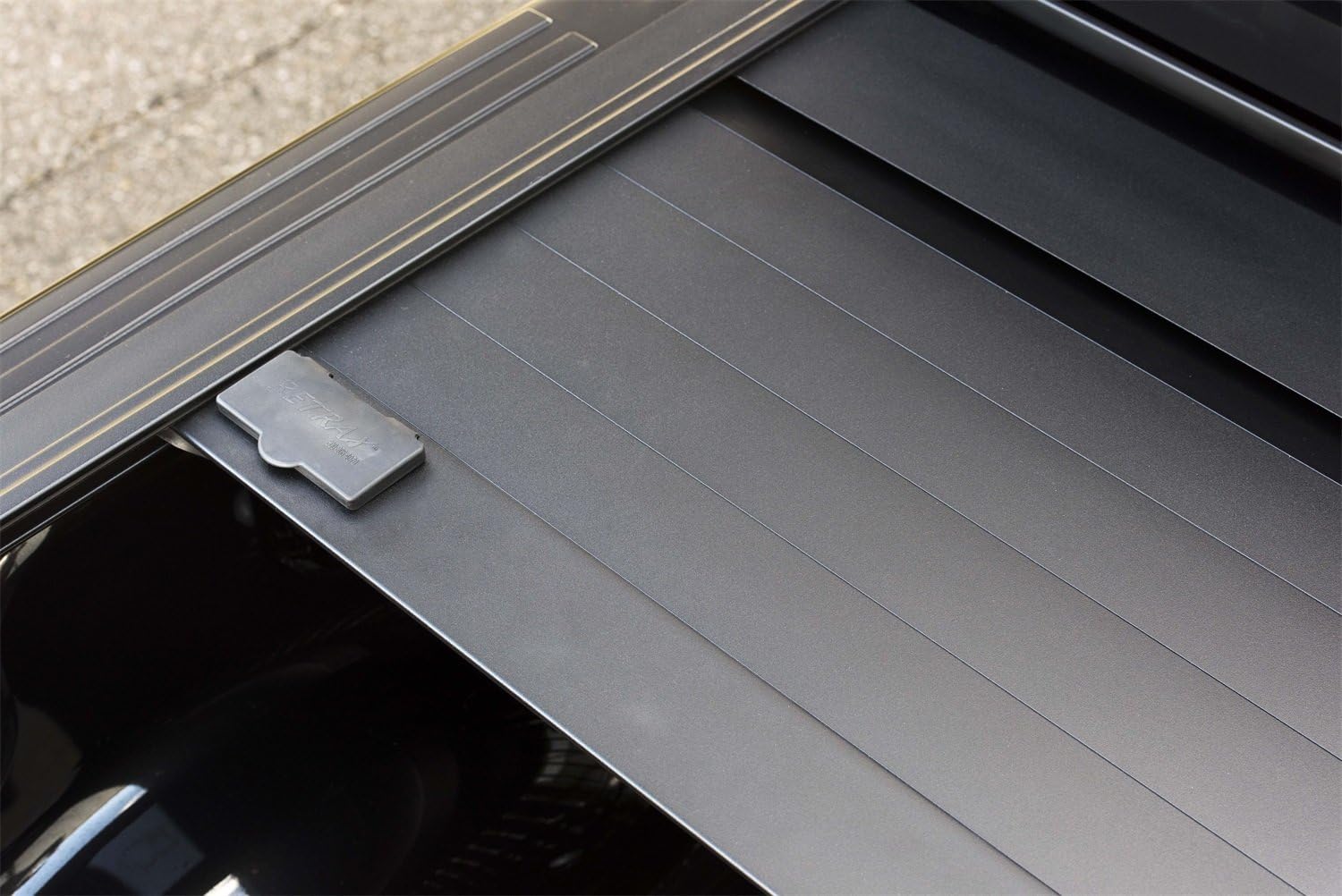 RetraxPRO MX Retractable Truck Bed Tonneau Cover | 80387 | Fits 2017 - 2023 Ford F-250/350/450 Super Duty w/ STAKE POCKET MX 8' 2" Bed (98.1")