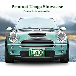 Metal Custom License Plate - 6x12 Inch - Select