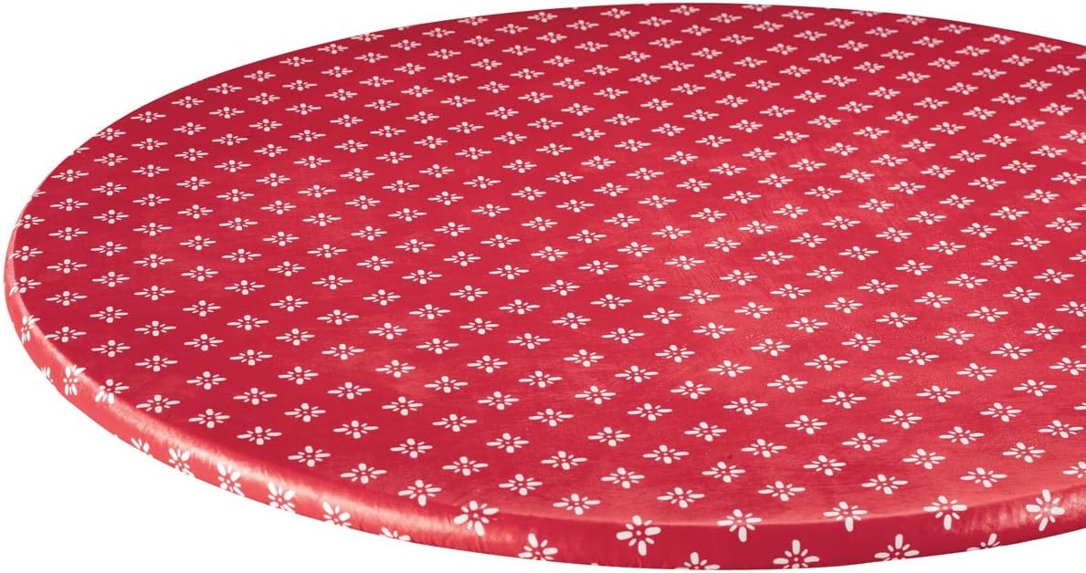 Best red vynil table cloth waterproof