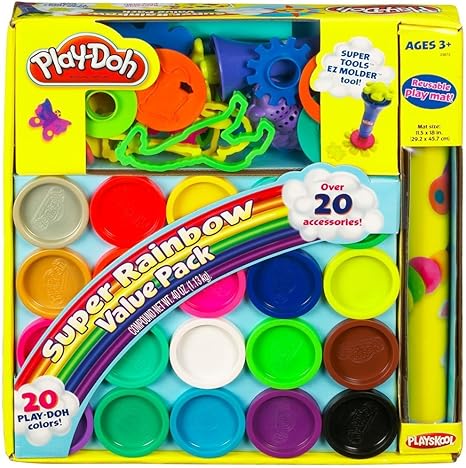 play doh super rainbow value pack