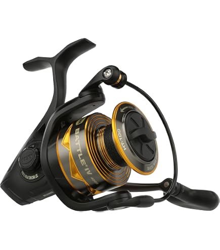 Amazon.com : PENN SLAIV4500DX Slammer IV DX Spinning 4500 : Sports