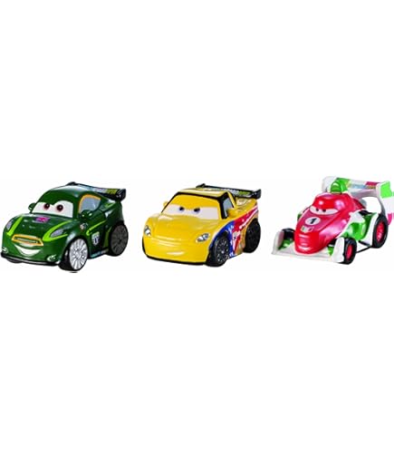 Amazon.com: Disney Cars Toys Micro Drifters Cars, paquete de 4