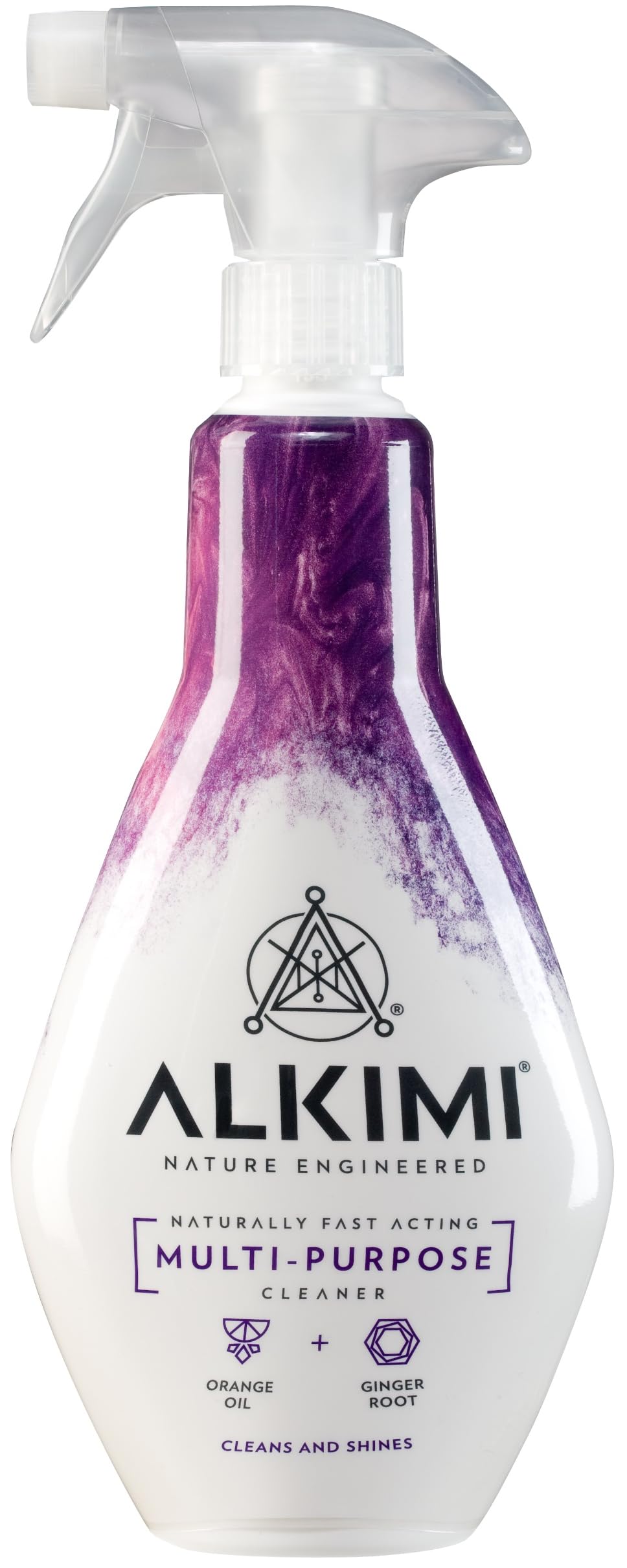 ALKIMI Multi-Surface Cleaning Spray – Powerful Cleaning, No Harsh Chemicals, with Natural Orange Oil and Ginger Root