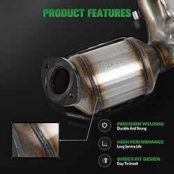 SCITOO 674-847 Front Right Catalytic Converter Fit