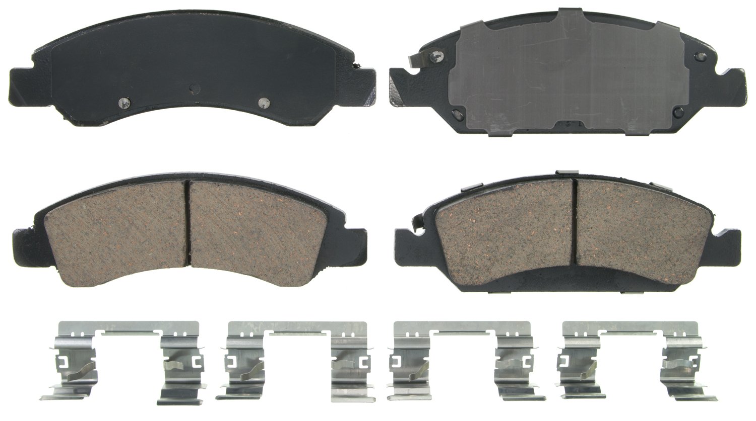 Wagner QS ZD1363 Disc Brake Pad Set, Engineered for Reduced Vibration, Fits 2008–2018 Chevrolet Silverado 1500 Image