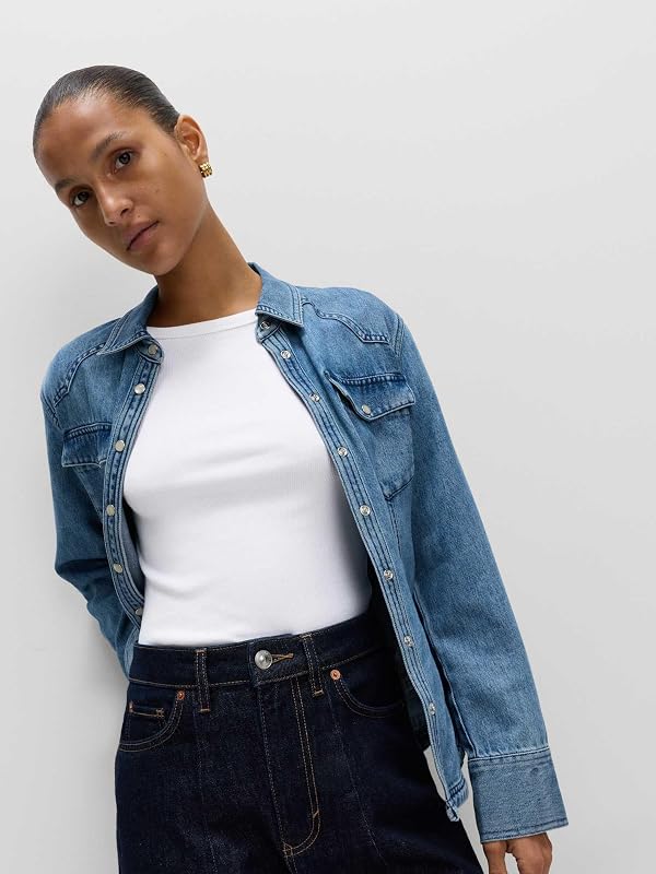 Top de algodão branco canelado macio UK 10 (EU 38)