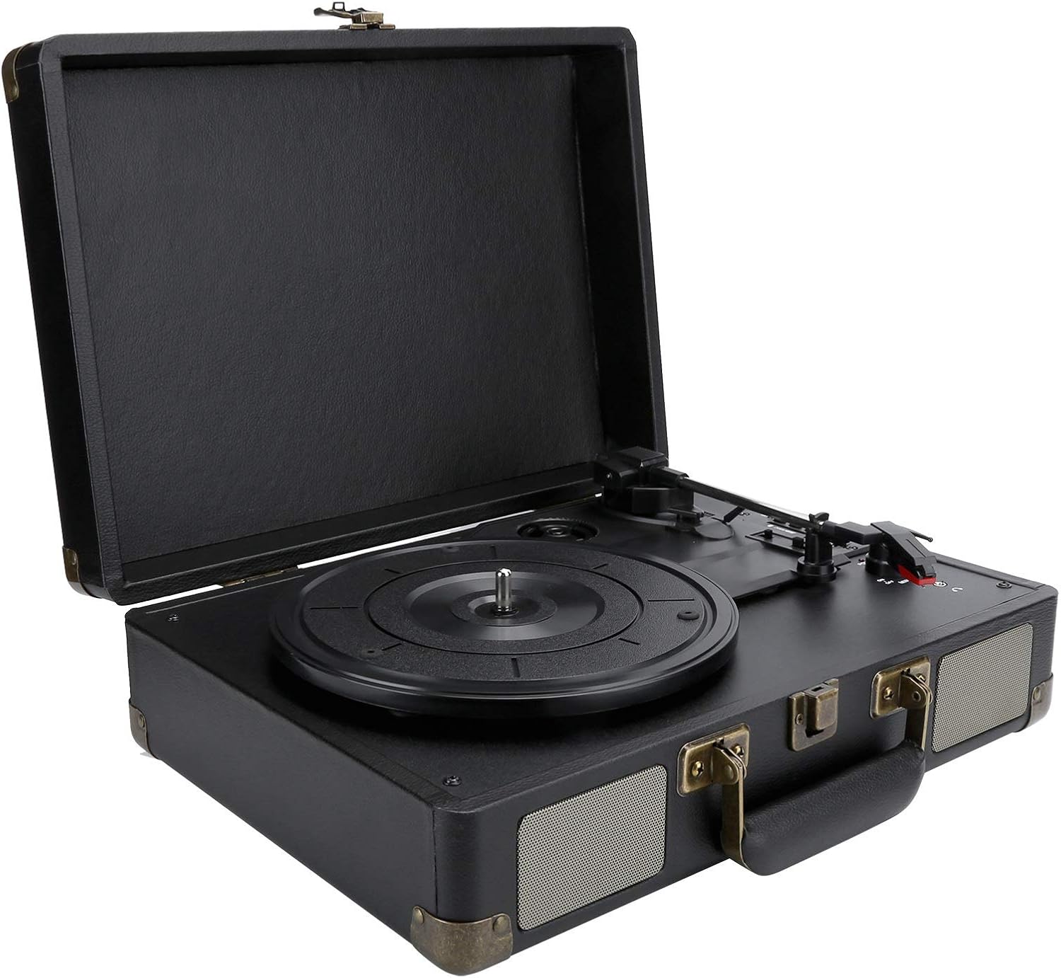 Vbestlife Vinyl Record Player, Portable Suitcase Retro Amazon.co.uk