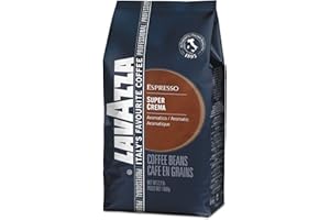 Super Crema Whole Bean Espresso Coffee, 2.2 lb. Bag, Vacuum-Packed