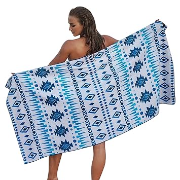 Dwsaq Serviettes De Plage En Microfibre Pour Les Voyages