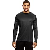 Team 365 Men's Zone Performance Long-Sleeve T-Shirt XL BLACK