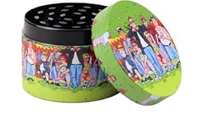 2-inch spice grinder, kitchen tool vanilla grinder (hip-hop party)