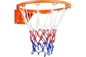 Aoneky Outdoor Replacement Basketball Rim - 18 mm Solid Steel