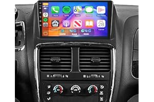 8 CORE 4G+64G Car Radio Stereo for Dodge Grand Caravan 2011-2020/Chrysler Town&Country 2011-2016/Grand Voyager 2011-2015, Car