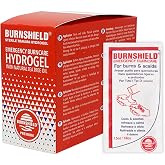 Burnshield First Aid Burn Relief Hydrogel Sachets, 25 Count