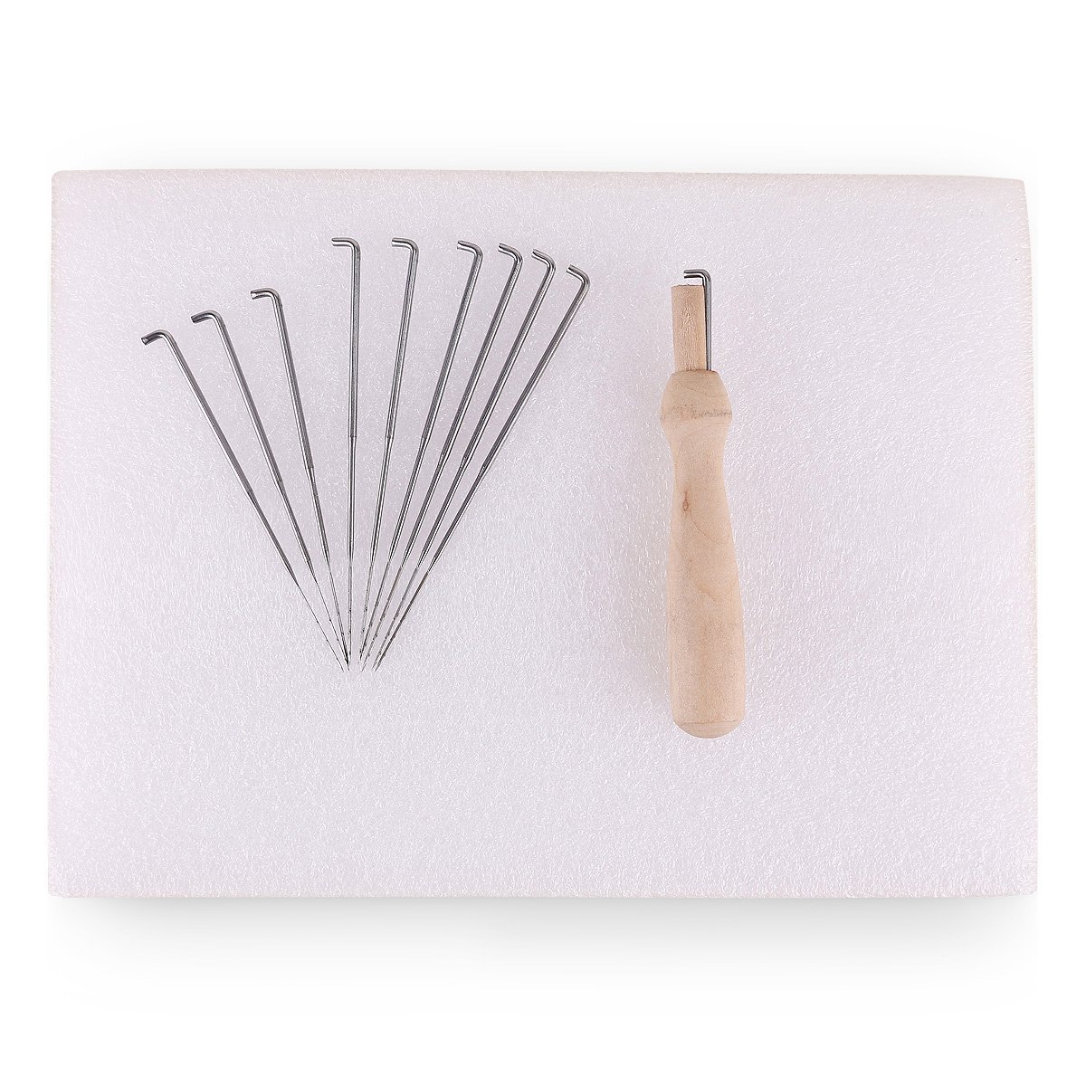 SurePromise Needle Felting Starter Kit Set Wool Needles Felt Mat Tool