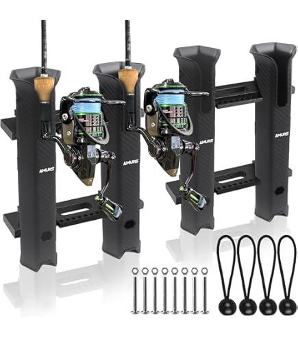 Fishing Rod Holder for Bike, Cart, Camping Carts,Scooter, Motorcycle, ATV & Beach Car : Sports & Outdoors