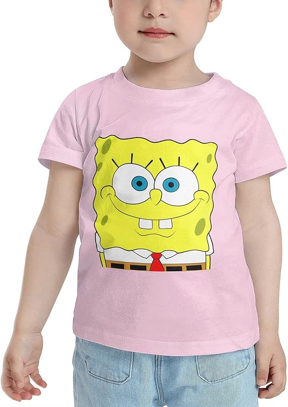 Amazon Co Jp パトリックスタ スポンジボブ Tシャツ 子供 キッズ アニメ かわいい プリント 柔らかい 服 半袖 女の子 男の子 男女兼用 衣装 誕生日 イベント プレゼント 服 ファッション小物