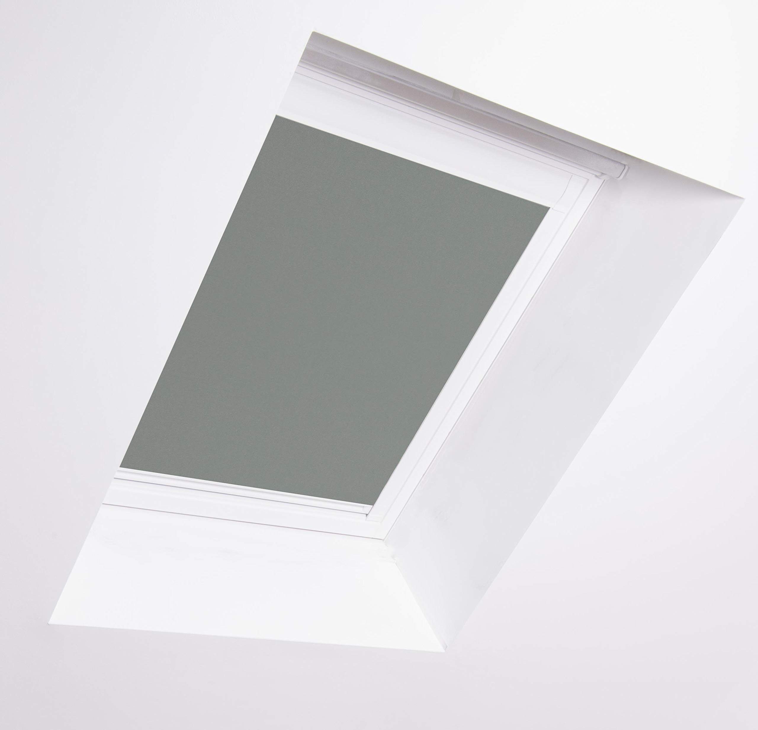 Bloc Skylight Blind for Velux Roof Windows Blockout, Pewter, C04