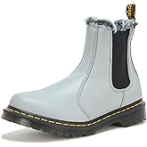 Dr. Martens womens 2976 Faux Fur Lined Virginia Leather Chelsea Boot