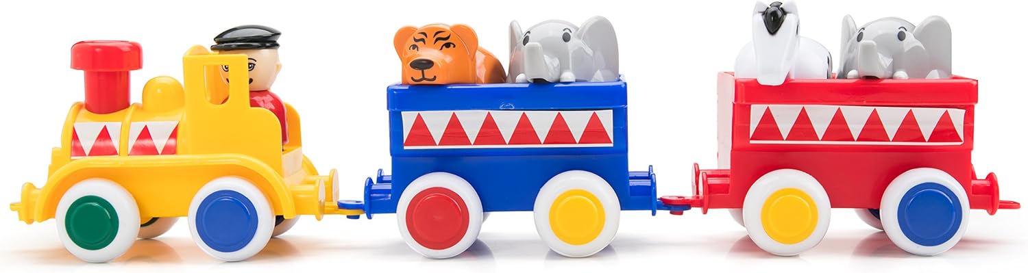 Amazon バイキングトイズ マキシセット ギフトにもおすすめの車のおもちゃのセット サーカストレイン ベビージム プレイマット ベビー マタニティ 通販