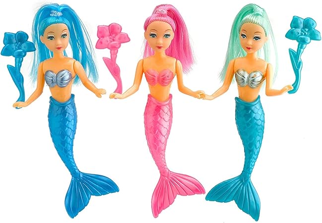 videos of toy mermaids